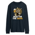 thumbnail image 1 of Instant Message - Here For The Hops - Men's Long Sleeve T-Shirt, 1 of 6