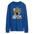 thumbnail image 1 of Instant Message - Here For The Hops - Men's Long Sleeve T-Shirt, 1 of 6