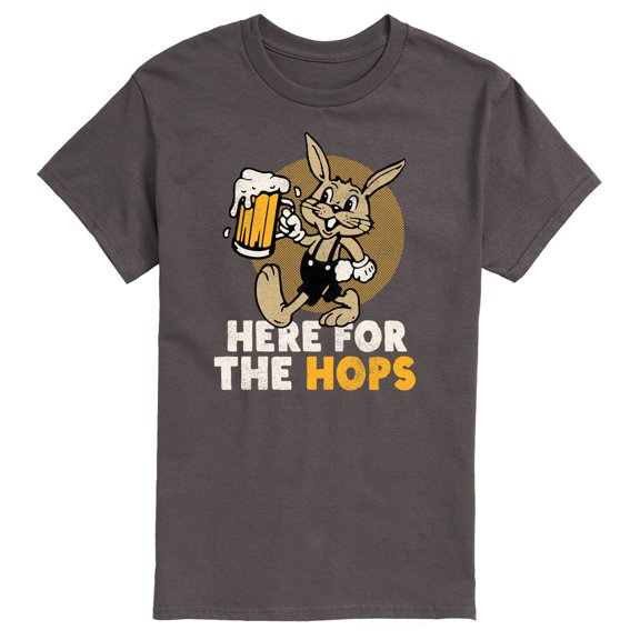 Instant Message - Here For The Hops Short Sleeve Graphic T-Shirt