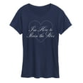 thumbnail image 1 of Instant Message - Here To Ruin Vibes - Women's Short Sleeve Graphic T-Shirt, 1 of 5