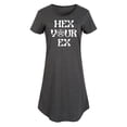 thumbnail image 1 of Instant Message - Hex Your Ex - Women's Any Way Dress, 1 of 1