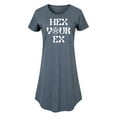 thumbnail image 1 of Instant Message - Hex Your Ex - Women's Any Way Dress, 1 of 5