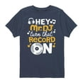 thumbnail image 1 of Instant Message - Hey Mr Dj Turn My Record On - Youth Short Sleeve Tee, 1 of 5