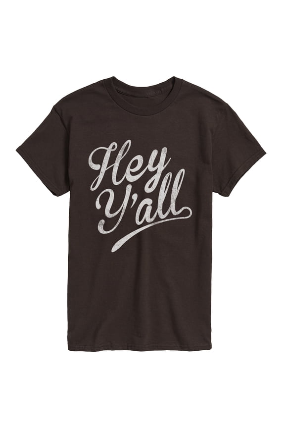 - Hey Y'all - Men's Short Sleeve Graphic T-Shirt