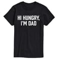thumbnail image 1 of Instant Message - Hi Hungry, I'm Dad Short Sleeve Graphic T-Shirt, 1 of 6