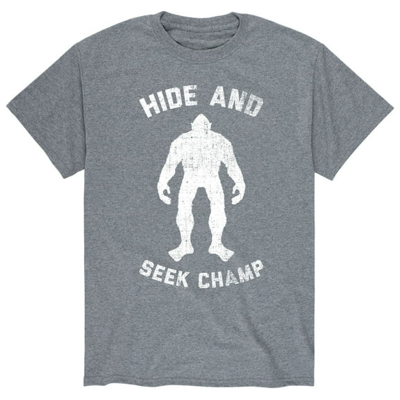 Instant Message - Hide And Seek Champ - Men's Short Sleeve Graphic T-Shirt