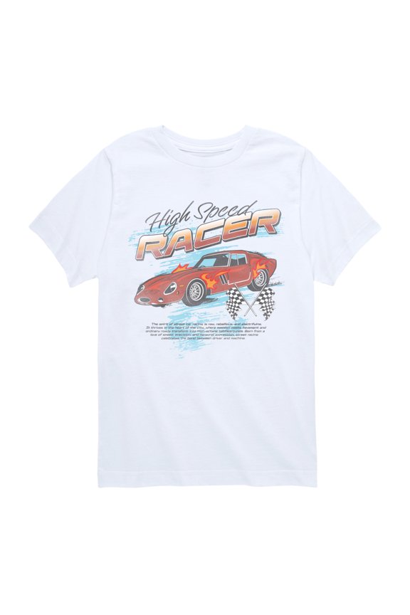 - High Speed Racer Short Sleeve Graphic T-Shirt