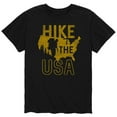 thumbnail image 1 of Instant Message - Hike The Usa - Men's Short Sleeve Graphic T-Shirt, 1 of 5