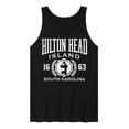 thumbnail image 1 of Instant Message - Hilton Head Island Collegiate - Men's Jersey Tank Top, 1 of 6