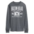 thumbnail image 1 of Instant Message - Hilton Head Island Collegiate - Men's Long Sleeve T-Shirt, 1 of 6