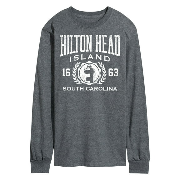 Instant Message - Hilton Head Island Collegiate - Men's Long Sleeve T-Shirt