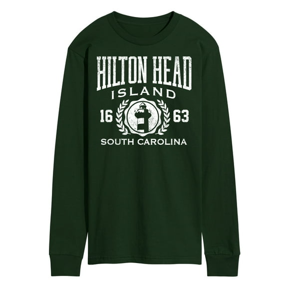 Instant Message - Hilton Head Island Collegiate - Men's Long Sleeve T-Shirt