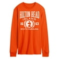 thumbnail image 1 of Instant Message - Hilton Head Island Collegiate - Men's Long Sleeve T-Shirt, 1 of 1