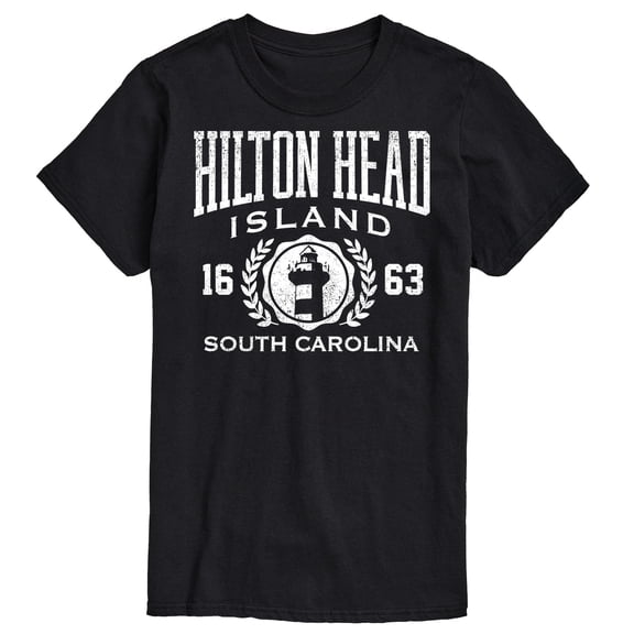 Instant Message - Hilton Head Island Collegiate Short Sleeve Graphic T-Shirt