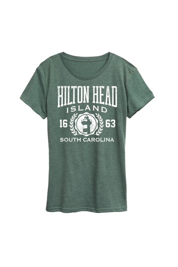 - Hilton Head Island Collegiate -Women's Short Sleeve Graphic T-Shirt