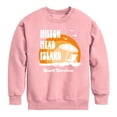 thumbnail image 1 of Instant Message - Hilton Head Island - Toddler & Youth Crewneck Fleece Sweatshirt, 1 of 5