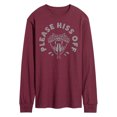thumbnail image 1 of Instant Message - Hiss Off Snake - Men's Long Sleeve T-Shirt, 1 of 1