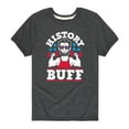 thumbnail image 1 of Instant Message - History Buff - Toddler And Youth Short Sleeve T-Shirt, 1 of 5