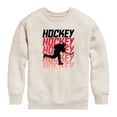 thumbnail image 1 of Instant Message - Hockey Fade Graphic Fleece Sweatshirt, 1 of 4