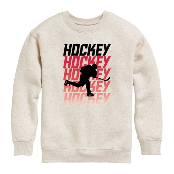 Instant Message - Hockey Fade Graphic Fleece Sweatshirt
