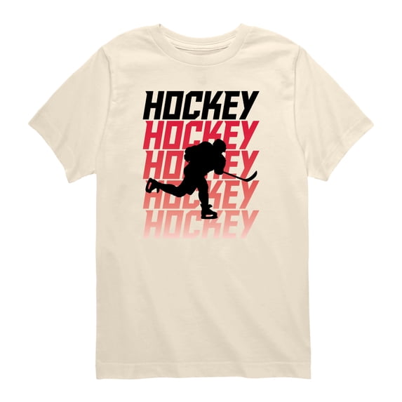 Instant Message - Hockey Fade - Toddler Boys Short Sleeve Graphic T-Shirt