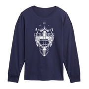 Instant Message - Hockey Mask Long Sleeve Graphic T-Shirt