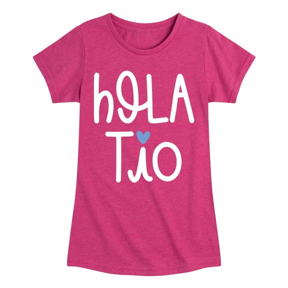 Instant Message - Hola Tio - Toddler & Youth Girls Short Sleeve Graphic T-Shirt