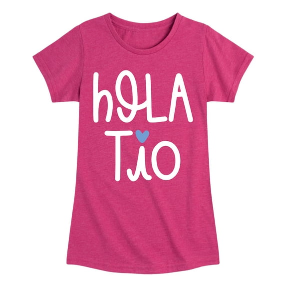 Instant Message - Hola Tio - Toddler & Youth Girls Short Sleeve Graphic T-Shirt