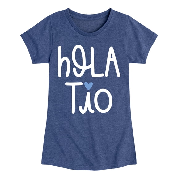 Instant Message - Hola Tio - Toddler & Youth Girls Short Sleeve Graphic T-Shirt