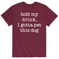 thumbnail image 1 of Instant Message - Hold My Drink - Men's Short Sleeve Graphic T-Shirt, 1 of 5
