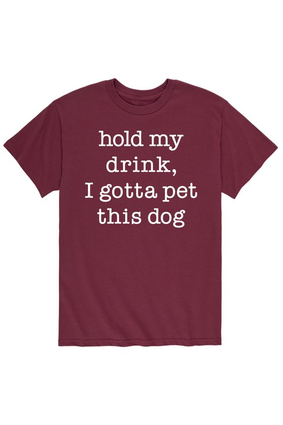 - Hold My Drink - Men's Short Sleeve Graphic T-Shirt