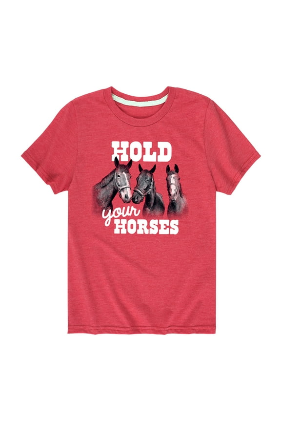 - Hold Your Horses - Youth Short Sleeve Tee