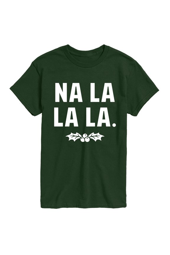 - Holly Na La La La - Men's Short Sleeve Graphic T-Shirt