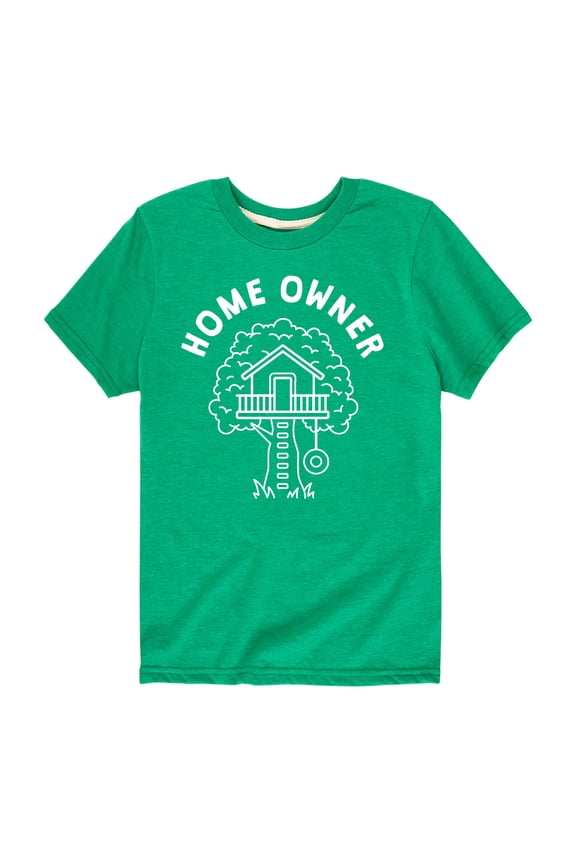 - Home Owner Treehouse - Toddler And Youth Short Sleeve Graphic T-Shirt