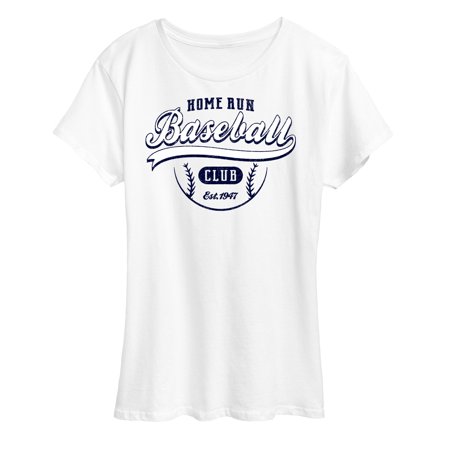 Instant Message - Home Run Baseball Club - Women's Short Sleeve Graphic T-Shirt