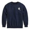 thumbnail image 1 of Instant Message - Home Skiing - Youth Crew Fleece Sweatshirt, 1 of 5