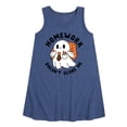 thumbnail image 1 of Instant Message - Homework Ghost - Toddler & Youth Girls A-line Dress, 1 of 6