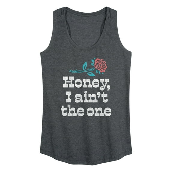 Instant Message - Honey, I Ain't The One - Women's Racerback Tank Top