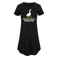 thumbnail image 1 of Instant Message - Honk If You're Feeling Silly - Women's Any Way Dress, 1 of 7