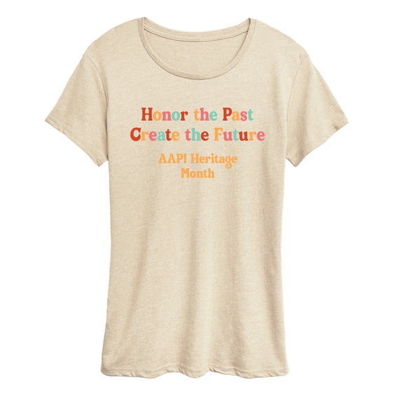Instant Message - Honor Past Create Future - Women's Short Sleeve Graphic T-Shirt