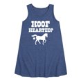 thumbnail image 1 of Instant Message - Hoof Hearted Horse - Toddler & Youth Girls A-line Dress, 1 of 6