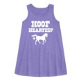 thumbnail image 1 of Instant Message - Hoof Hearted Horse - Toddler & Youth Girls A-line Dress, 1 of 5