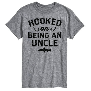 Instant Message - Hooked On Being An Uncle - Men's Short Sleeve Graphic T-Shirt