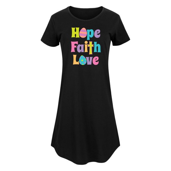 Instant Message - Hope Faith Love - Women's Any Way Dress