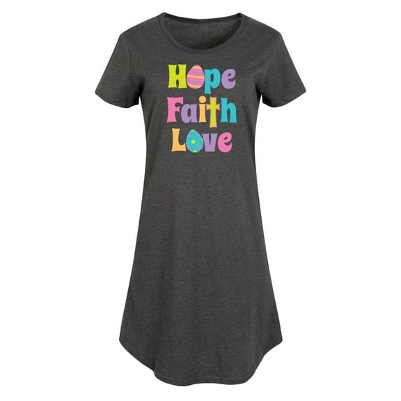 Instant Message - Hope Faith Love - Women's Any Way Dress