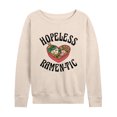 thumbnail image 1 of Instant Message - Hopeless Ramentic - Women's Lightweight French Terry Long Sleeve Shirt, 1 of 6