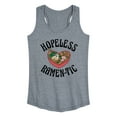 thumbnail image 1 of Instant Message - Hopeless Ramentic - Women's Racerback Tank Top, 1 of 6