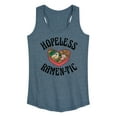 thumbnail image 1 of Instant Message - Hopeless Ramentic - Women's Racerback Tank Top, 1 of 6