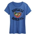 thumbnail image 1 of Instant Message - Hopeless Ramentic - Women's Short Sleeve Graphic T-Shirt, 1 of 6