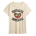 thumbnail image 1 of Instant Message - Hopeless Ramentic - Women's Short Sleeve Graphic T-Shirt, 1 of 6